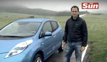 Video: Ben Collins does Nissan LEAF review