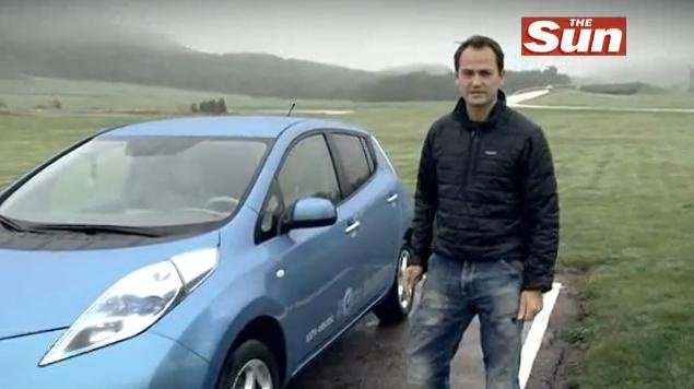 Video: Ben Collins does Nissan LEAF review