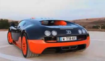 Bugatti Veyron Super Sport test drive video