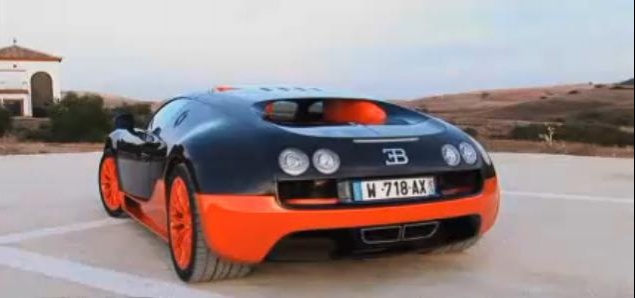 Bugatti Veyron Super Sport test drive video