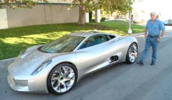 Jaguar C-X75 review video