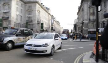 Volkswagen Golf Blue-e-motion wins future car challenge