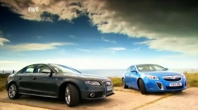 Video: Audi S4 vs Vauxhall Insignia VXR