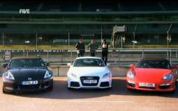 Audi TT RS vs Porsche Boxter S vs Nissan 370Z video