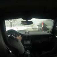 Porsche 911 Turbo S winter driving video