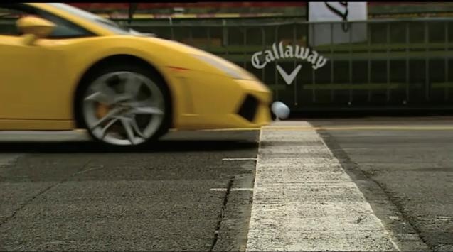 Video: Lamborghini Gallardo vs Golf Ball