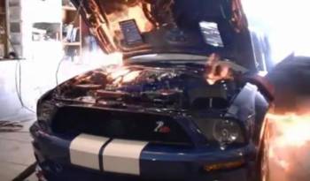 Video: Shelby GT500 Engine detonation