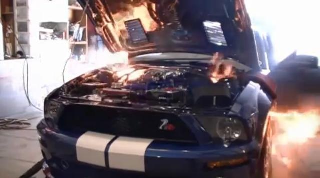 Video: Shelby GT500 Engine detonation