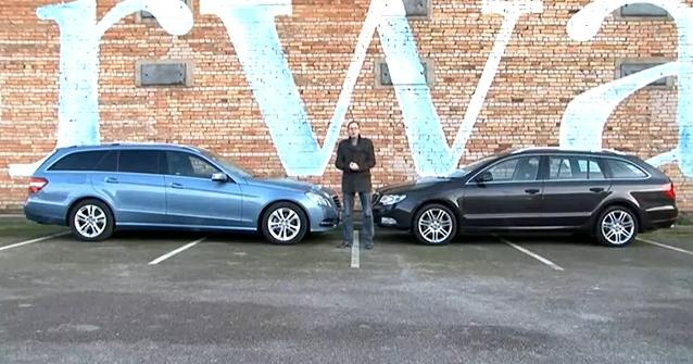 Video: Skoda Superb Estate vs Mercedes E Class Estate