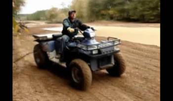 Video: V8 powered ATV