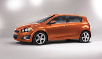 2012 Chevrolet Sonic sedan and hatchback