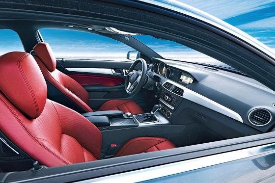 2012 Mercedes C Class Coupe photos leaked