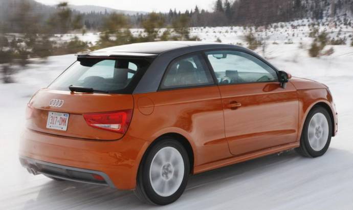 Audi A1 quattro testing