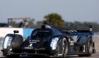 Audi R18 completes testing at Sebring