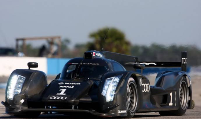 Audi R18 completes testing at Sebring