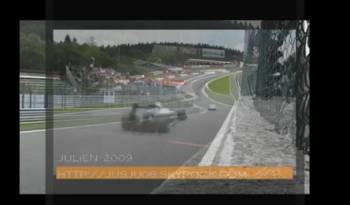 Forumla 1 vs FIA GT cars in Overlap Video