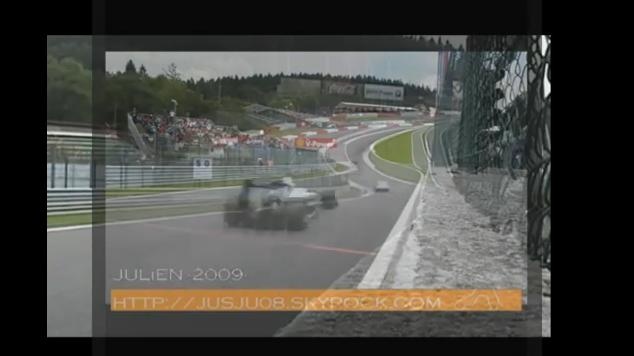 Forumla 1 vs FIA GT cars in Overlap Video
