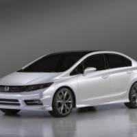 Honda Civic Si Sedan and Coupe Concepts