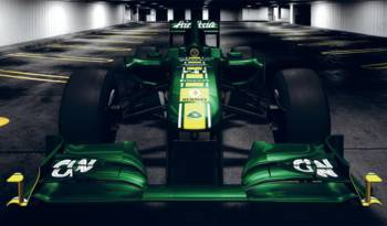 Lotus T128 2011 Formula 1 Car