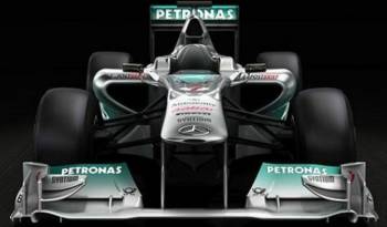 Mercedes W02 2011 F1 Car