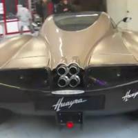 Pagani Huayra video