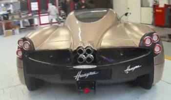 Pagani Huayra video