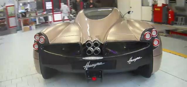 Pagani Huayra video