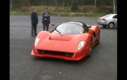 Video: Ferrari 4/5 by Pininfarina testing