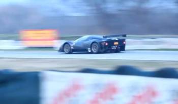 Video: Ferrari P4/5 Competizione on track
