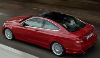 2012 Mercedes C Class Coupe new photos