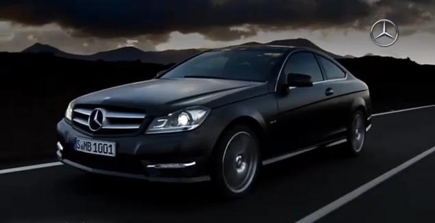 2012 Mercedes C Class Coupe video