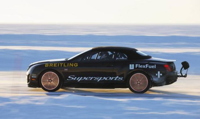 Bentley Supersports Ice Speed Record Convertible