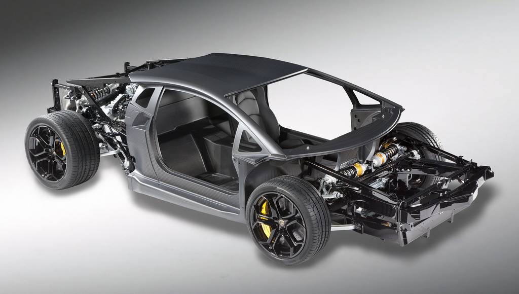 Lamborghini Aventador Rolling Chassis