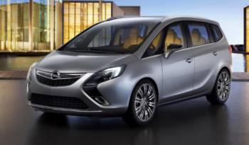 Opel Zafira Tourer Concept revealed