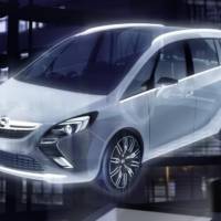 Opel Zafira Tourer Concept teaser