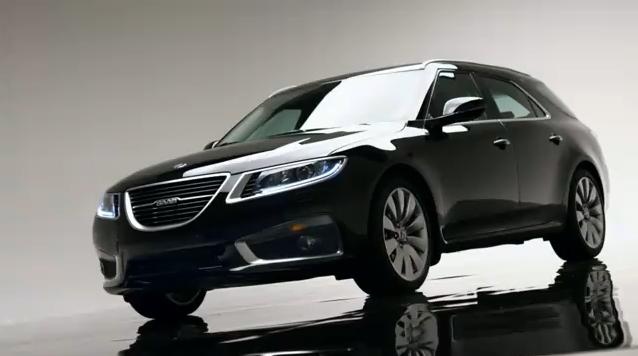 Saab 9-5 SportCombi video