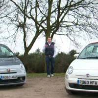 Video: Fiat 500C TwinAir vs 500C Abarth