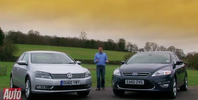 Video: Volkswagen Passat vs Vauxhall Insignia vs Ford Mondeo