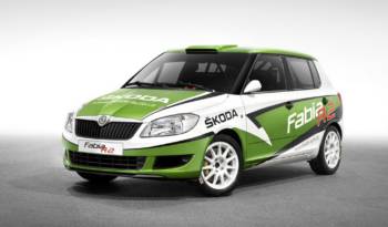 2011 Skoda Fabia R2 Rally Car