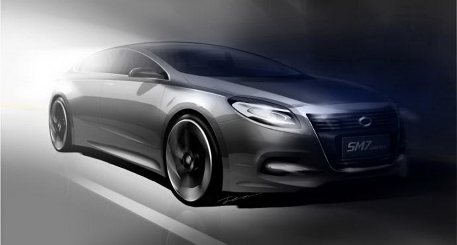 2012 Renault Samsung SM7 Concept Teased