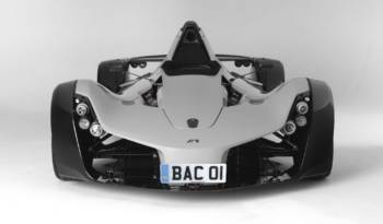 BAC MONO - single seat supercar