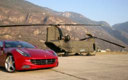 Ferrari FF Helicopter Ride