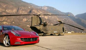 Ferrari FF Helicopter Ride