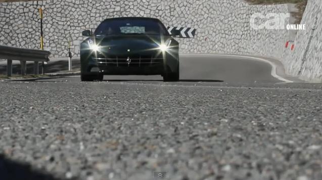 Ferrari FF crash video