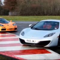 McLaren F1 vs McLaren MP4 12C video