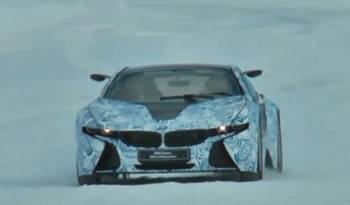 Video: BMW i8 Hybrid Sports Car spied