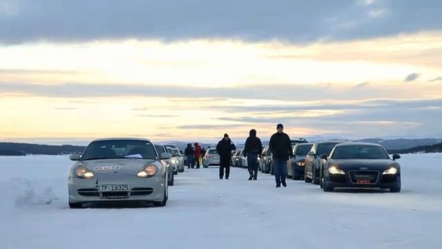 Video: Day Out On A Frozen Lake from Norway