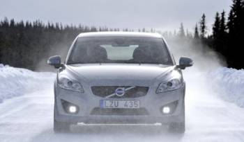 Volvo C30 Electric Tested in Winter Conditions