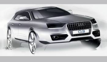 2012 Audi Q3 Sketches