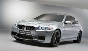 2012 BMW M5 Concept Unveiled